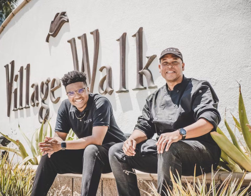 Famous PUDN EJ and son pudding shop owners